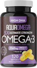 Omega 3 Fish Oil 3560mg 120 Softgels I23765