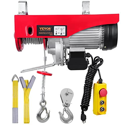 14ft 1320lbs Electric Hoist 110v 40ft Lifting Height H45230