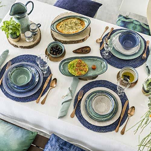 White Round Serving Platter V62857