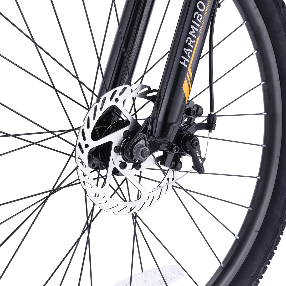 26 Aluminum Mountain Bike with Disc Brakes & Suspension, Black K876958