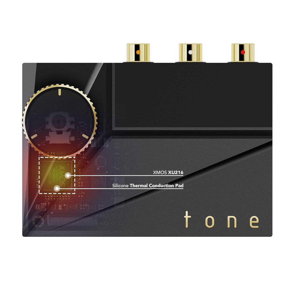 Black USB DAC and Headphone Amplifier U231620