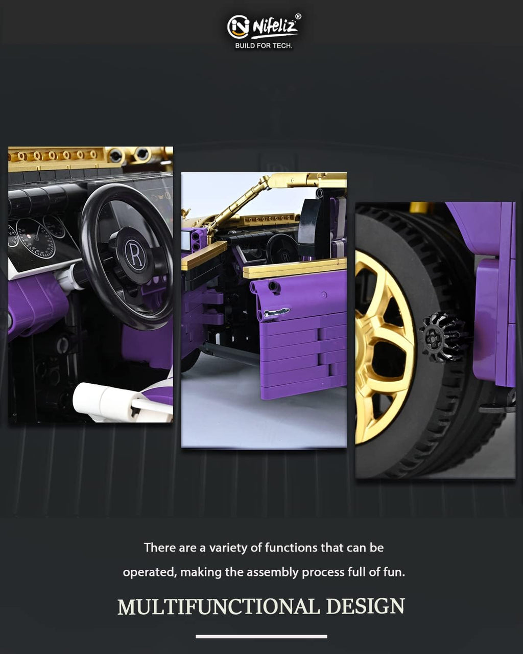 SUV Building Kit with Technique Functions (3,161 Pieces) Y4626