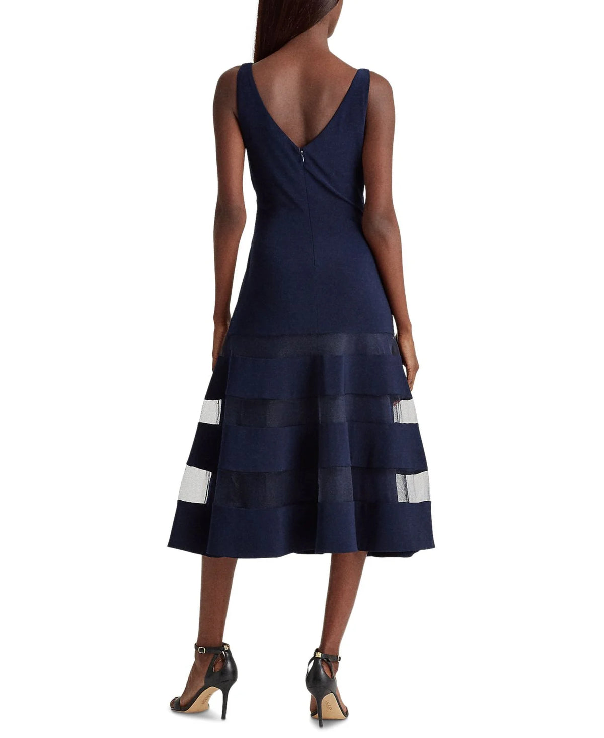 Blue 2 A-Line Dress O288