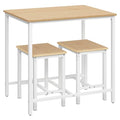3-Piece Industrial Dining Table Set U131172