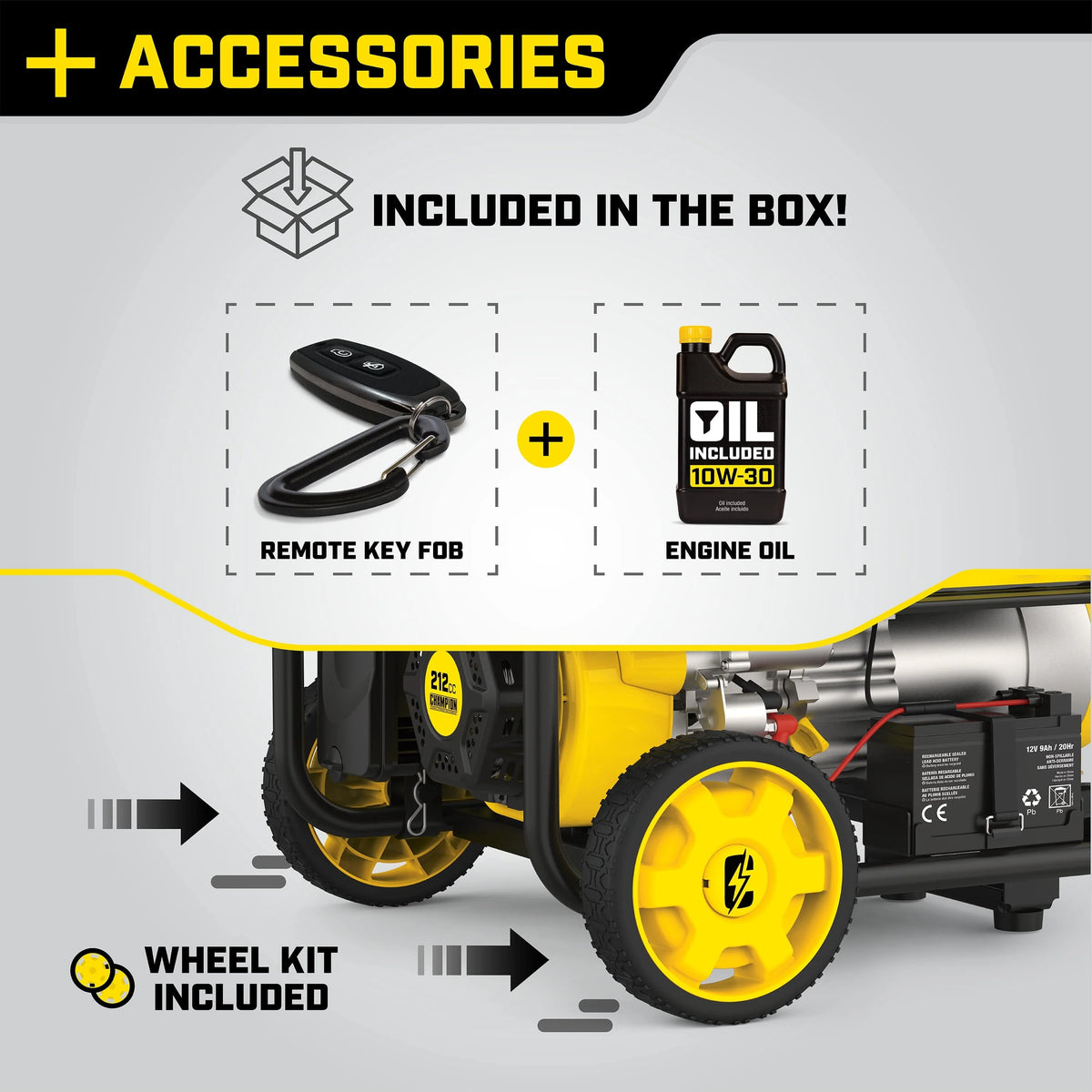 3500 Watts Portable Generator with Remote Start Z815
