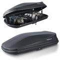 Gray 13 Cubic Feet Rooftop Cargo Box Q13978