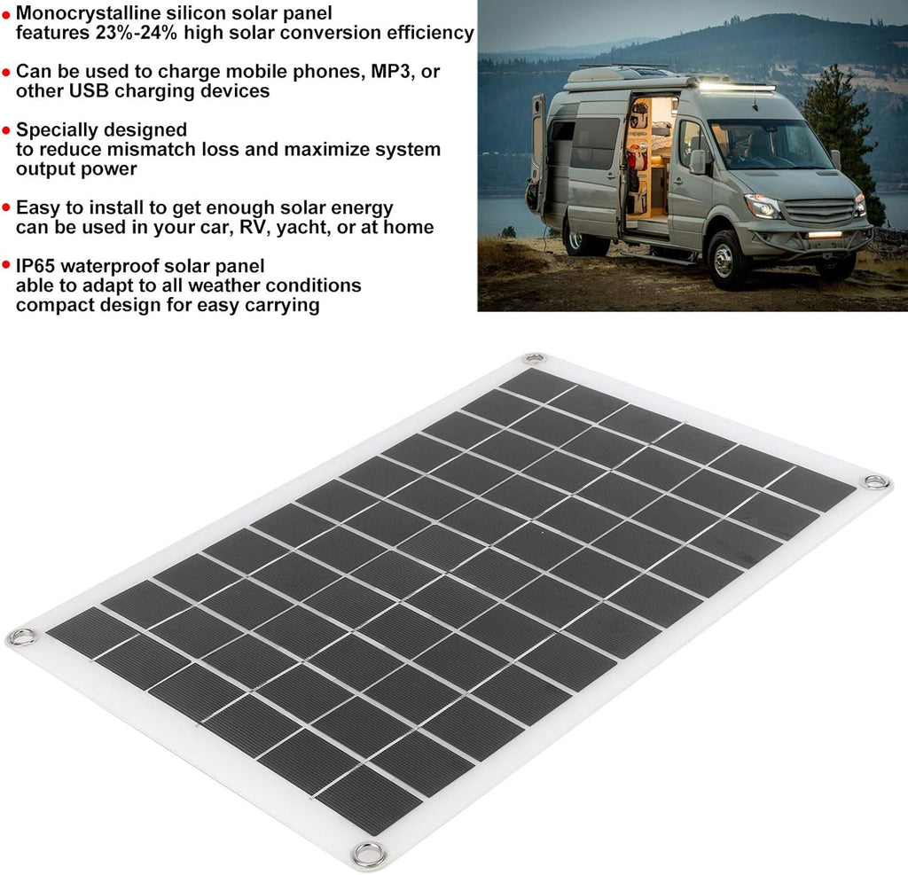 100W Monocrystalline Portable Solar Panel P6362