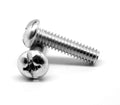 #10-24 x 3/8 Coarse Thread Machine Screw Pan Head Zinc Plated N14344