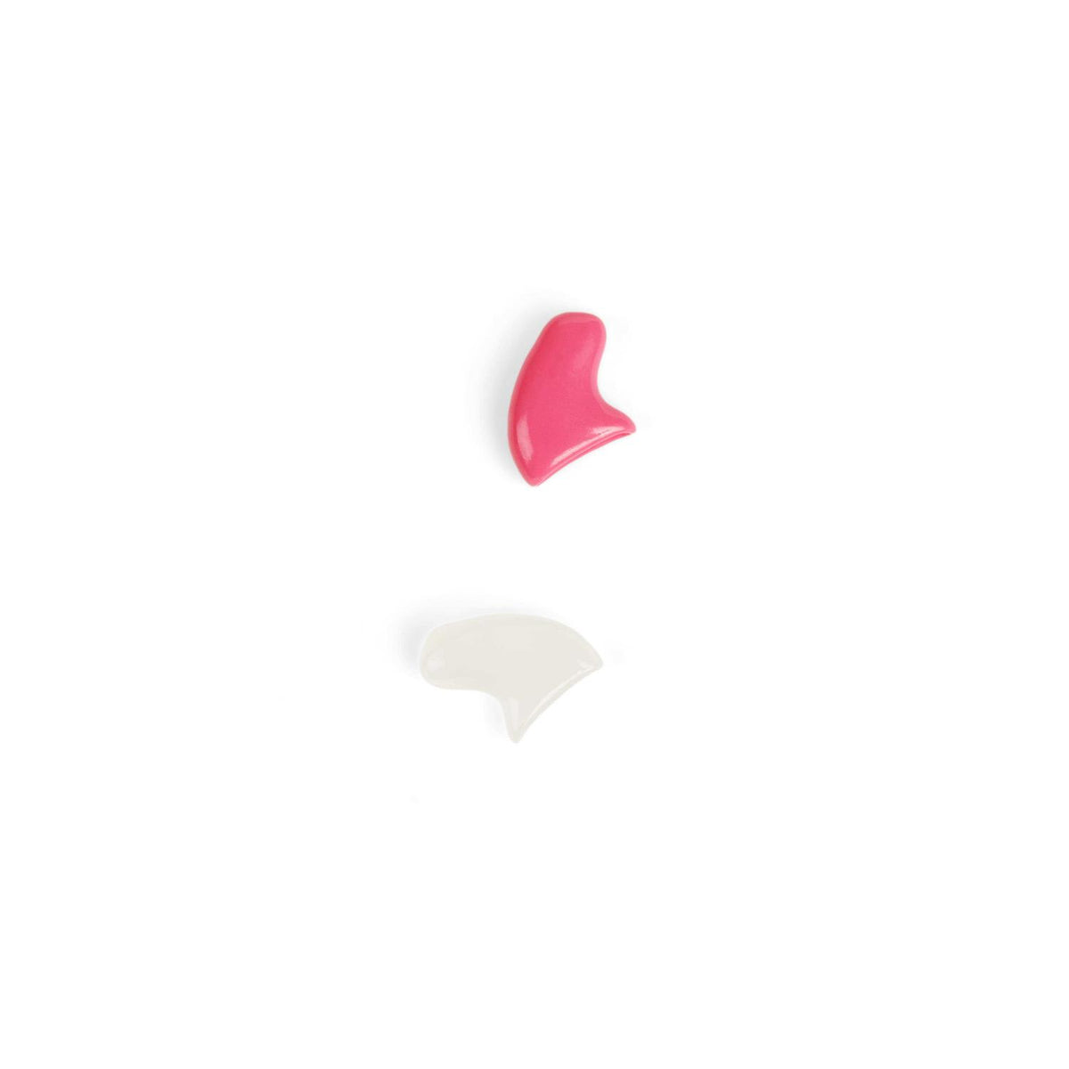 Clear Pink Cat Nail Caps W251172