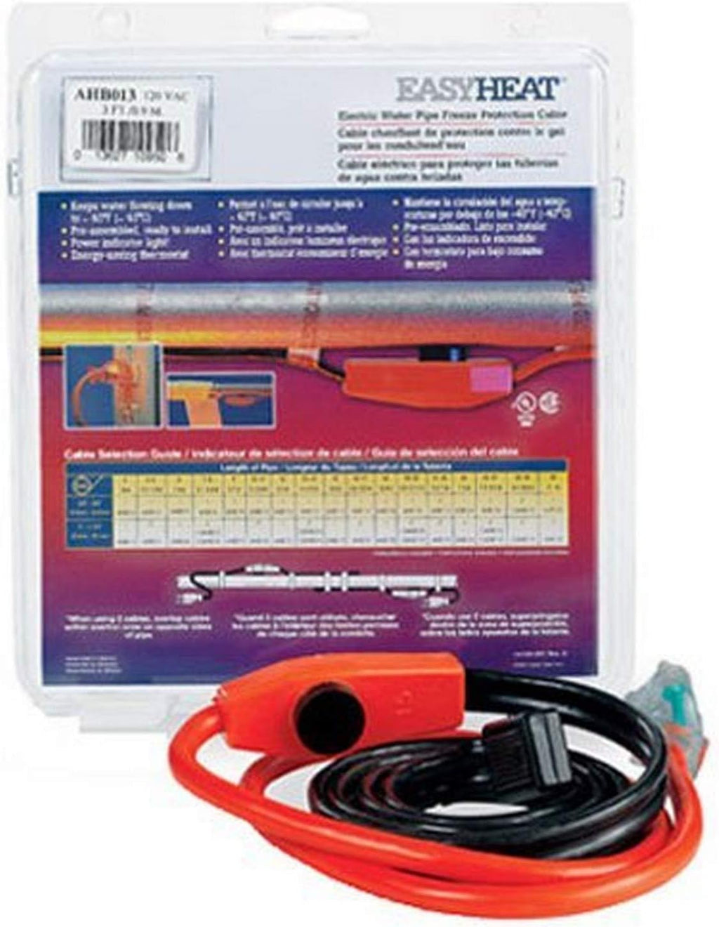 Valve and Pipe Heating Cable, 60-Feet Pack of 2 Q2135