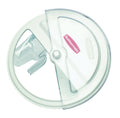 White Sliding Lid with 4-Cup Scoop V75628