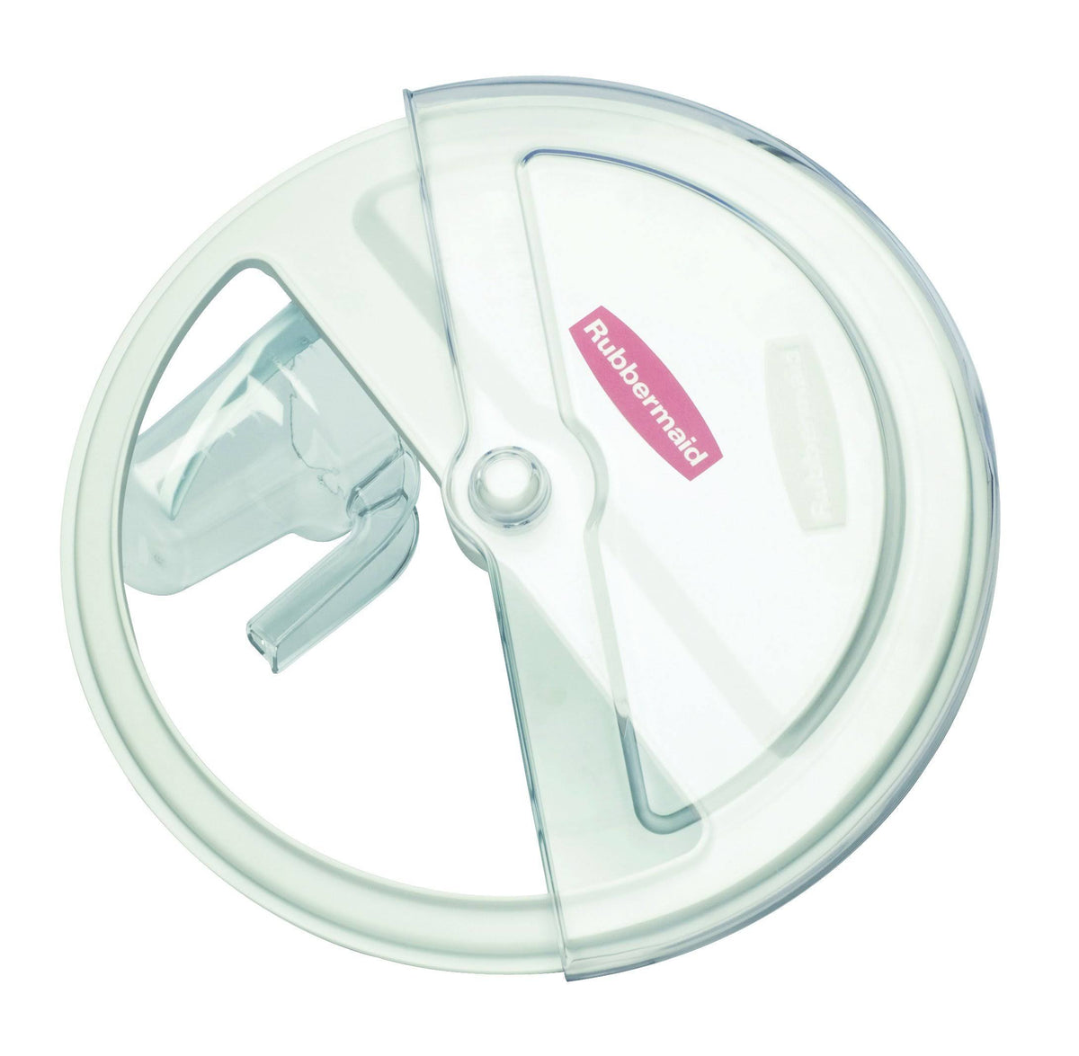 White Sliding Lid with 4-Cup Scoop V75628