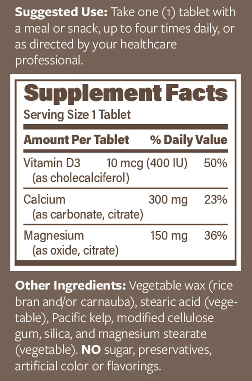 300 Tablets Calcium Magnesium Supplement E741