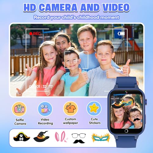 Kids Smart Watch with 26 Games, HD Camera, Touchscreen N90720