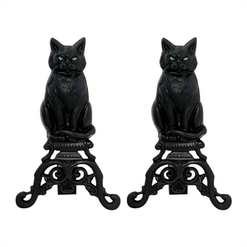 Black Wrought Iron Fireplace Tool Set H21089