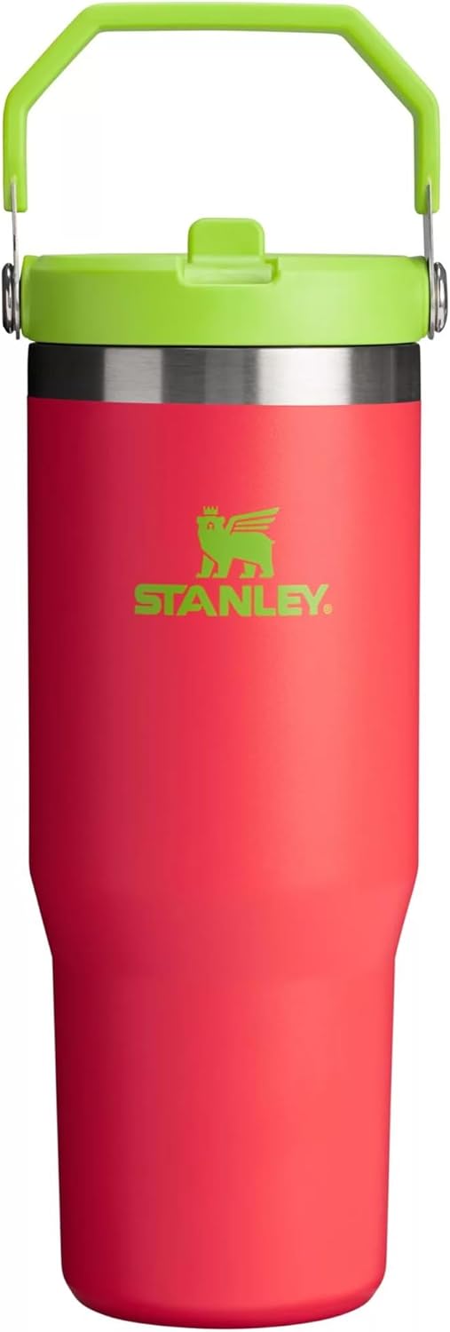 30 oz Stainless Steel IceFlow Flip Straw Tumbler Y8280