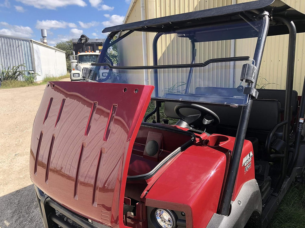 Kawasaki Mule 4000 4010 Polycarbonate Flip Up Windshield J28974