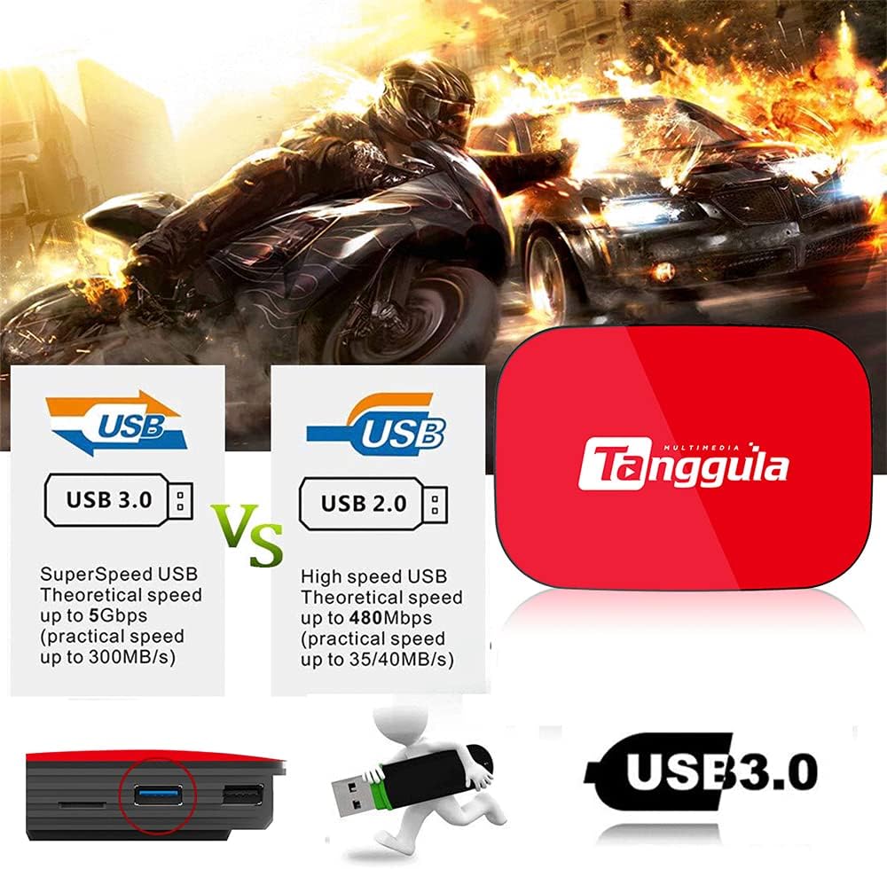 Android TV Box 4GB+128GB Media Player E9829