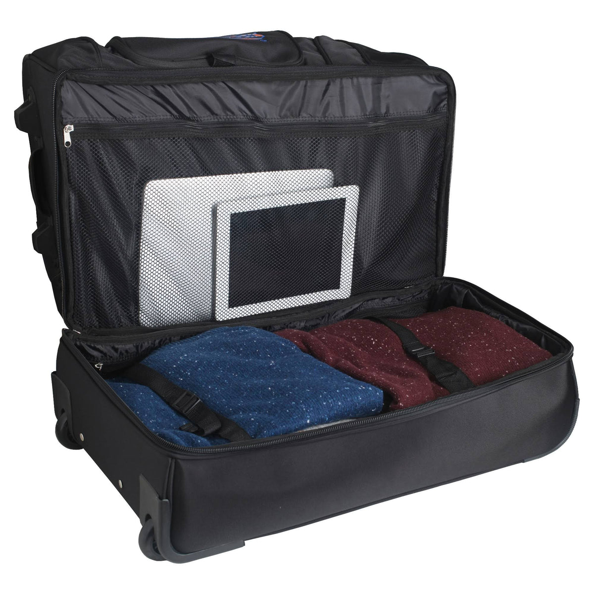 Colorado Buffaloes Rolling Drop-Bottom Duffel Bag H354