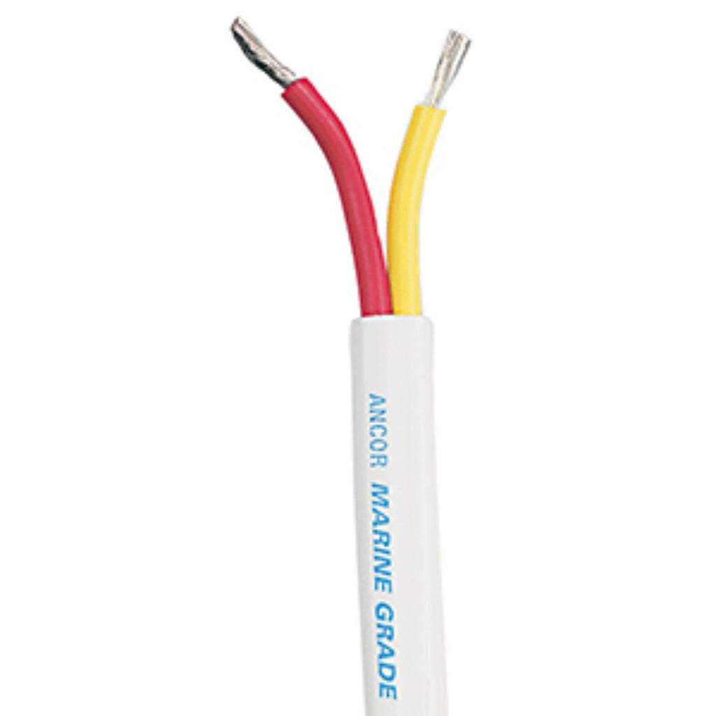 16/2 AWG Red/Yellow Flat Safety Duplex Cable 250' G285