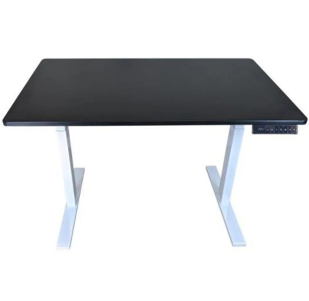 White 52 in. Adjustable Standing Desk R2361