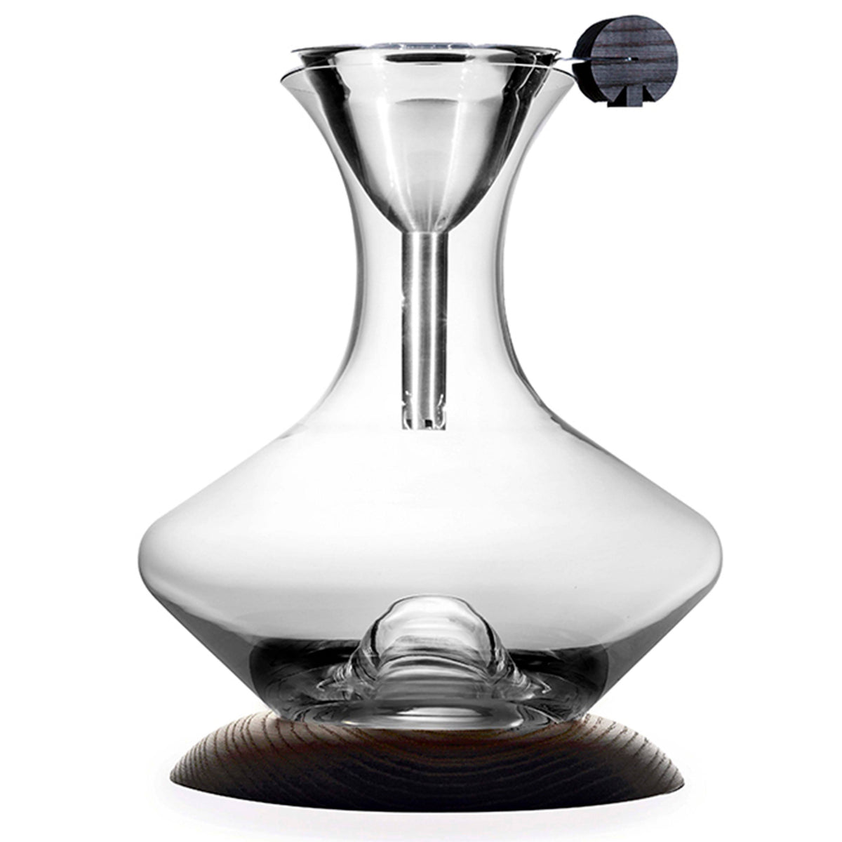Decanter Set with Ashwood Base H503