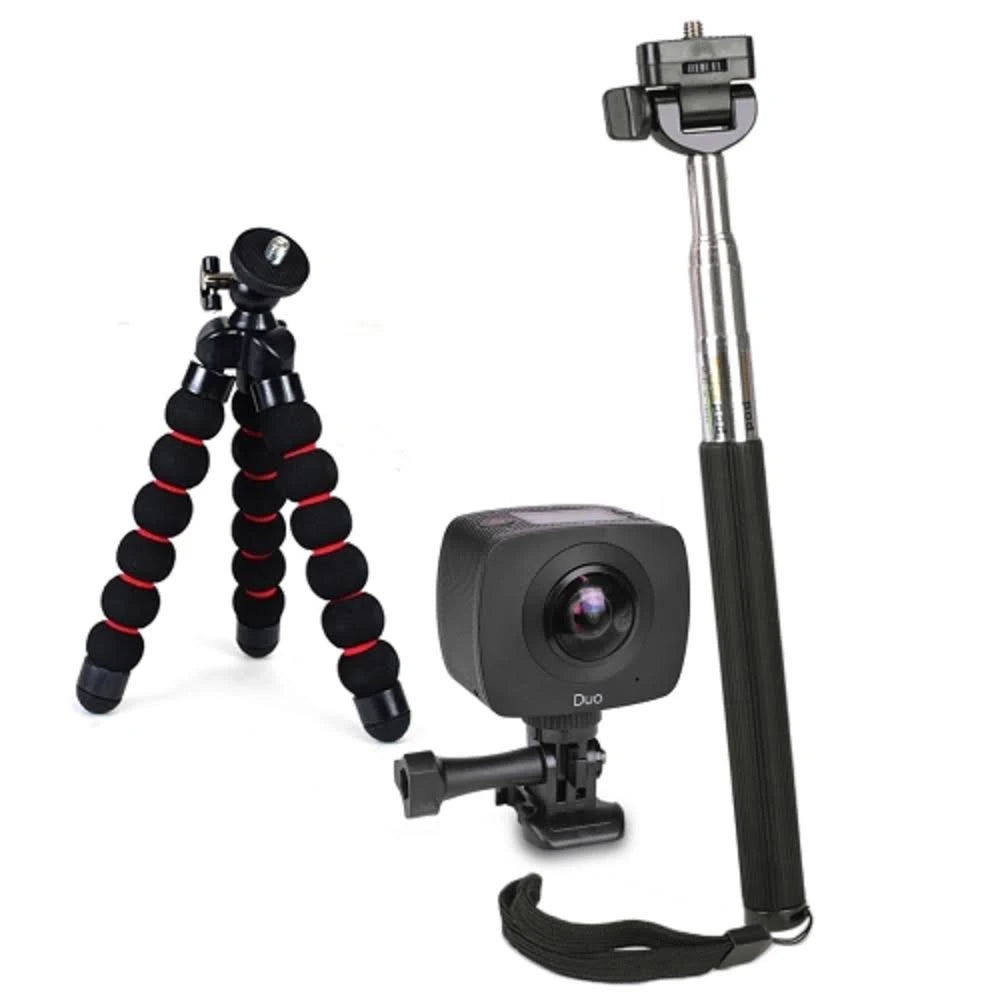 Sports Action Camera Kit Dual Lens with Tripod T21099