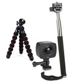 Sports Action Camera Kit Dual Lens with Tripod T21099