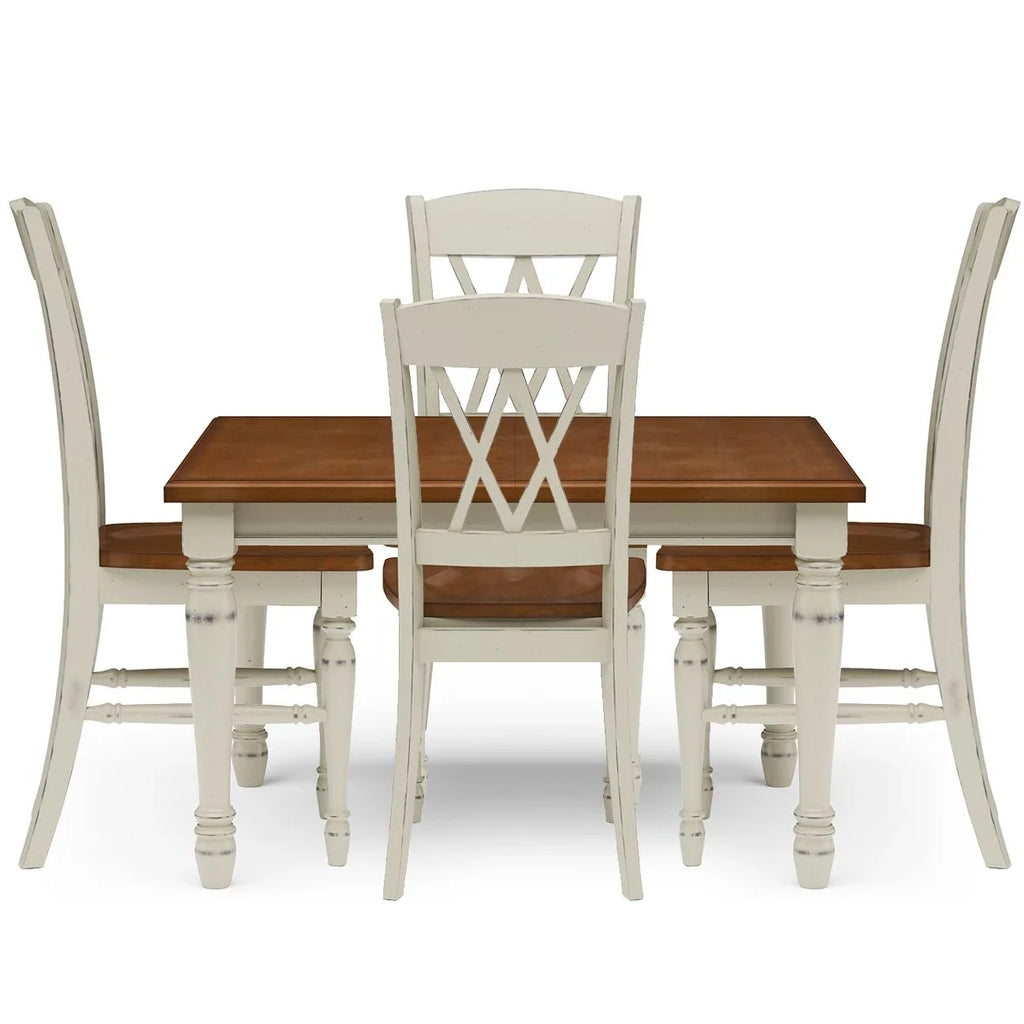 5 Piece Dining Table with 4 Chair Set R731946