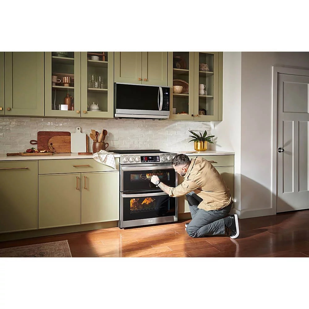 7.3 Cu. Ft. Black Stainless Steel Slide-In Electric Range C374