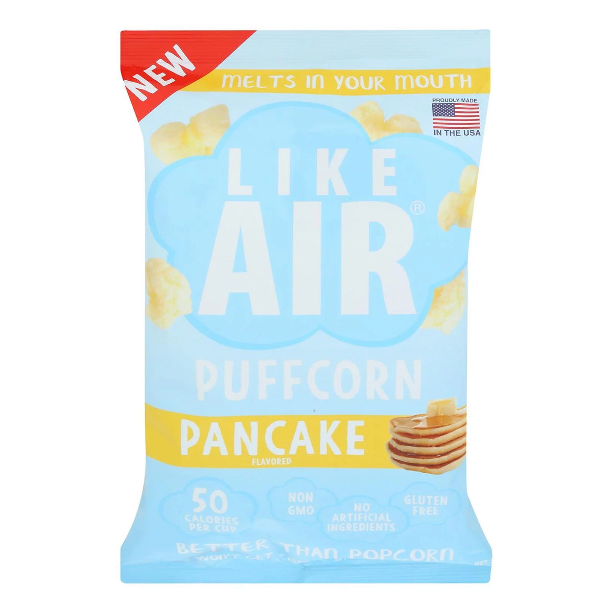 Puffcorn Baked Pancake Case of 12-4 OZ W576386