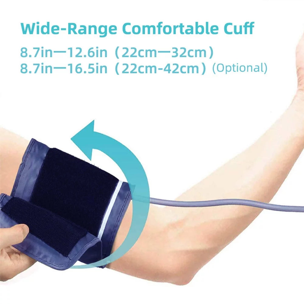 Automatic Digital Blood Pressure Monitor with Adjustable Cuff H387