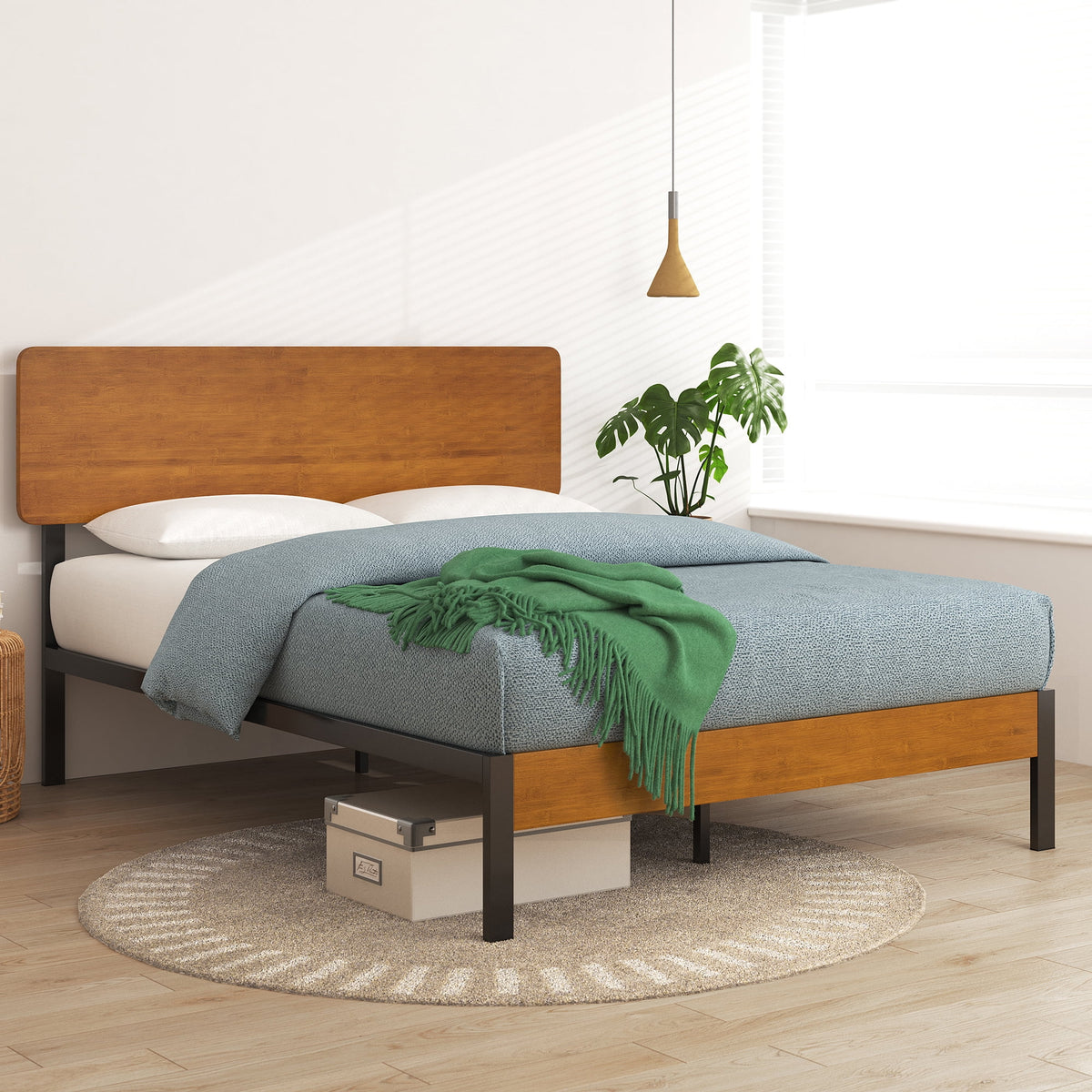 Twin Metal Platform Bed Frame C7932
