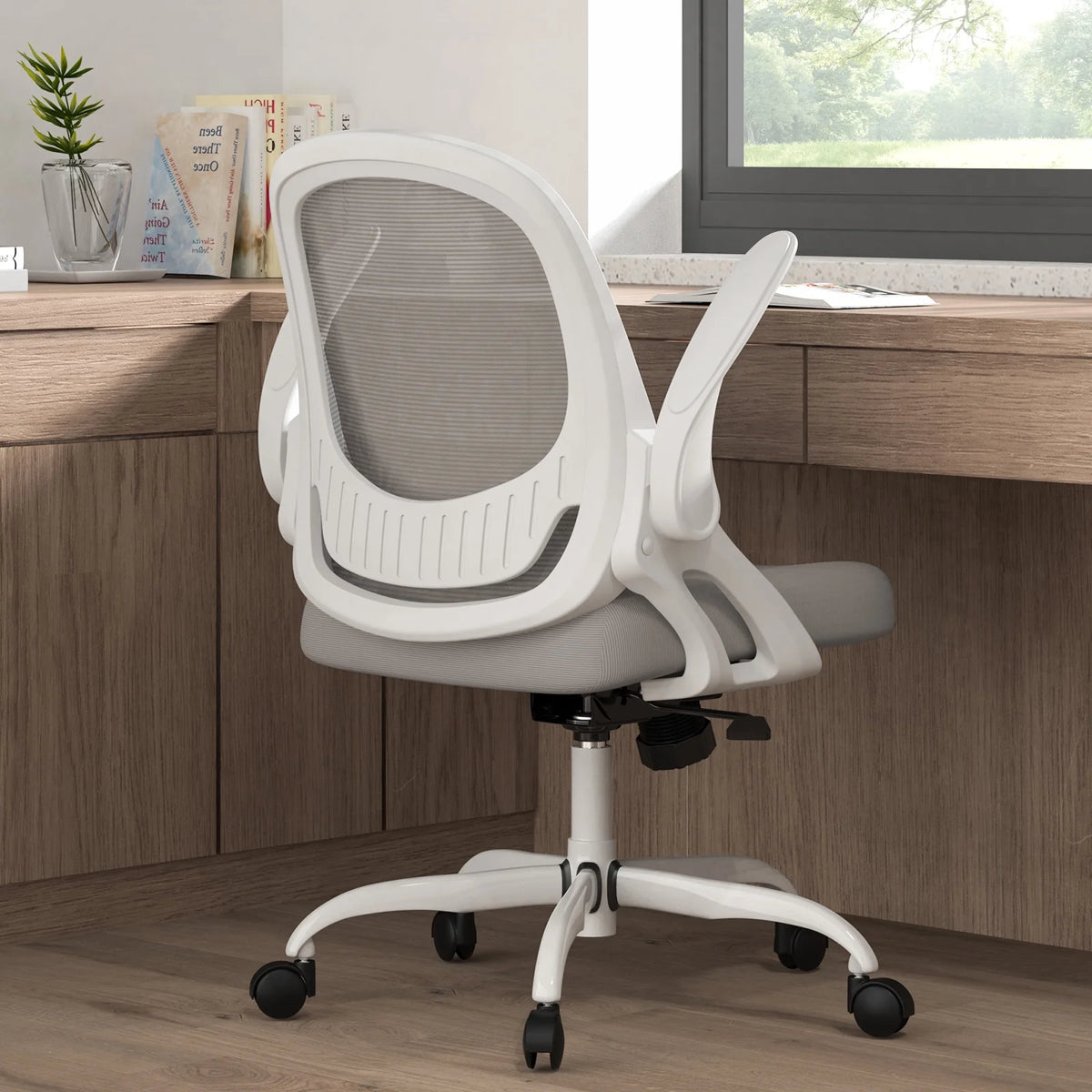 Light Blue Ergonomic Mesh Office Chair K45686