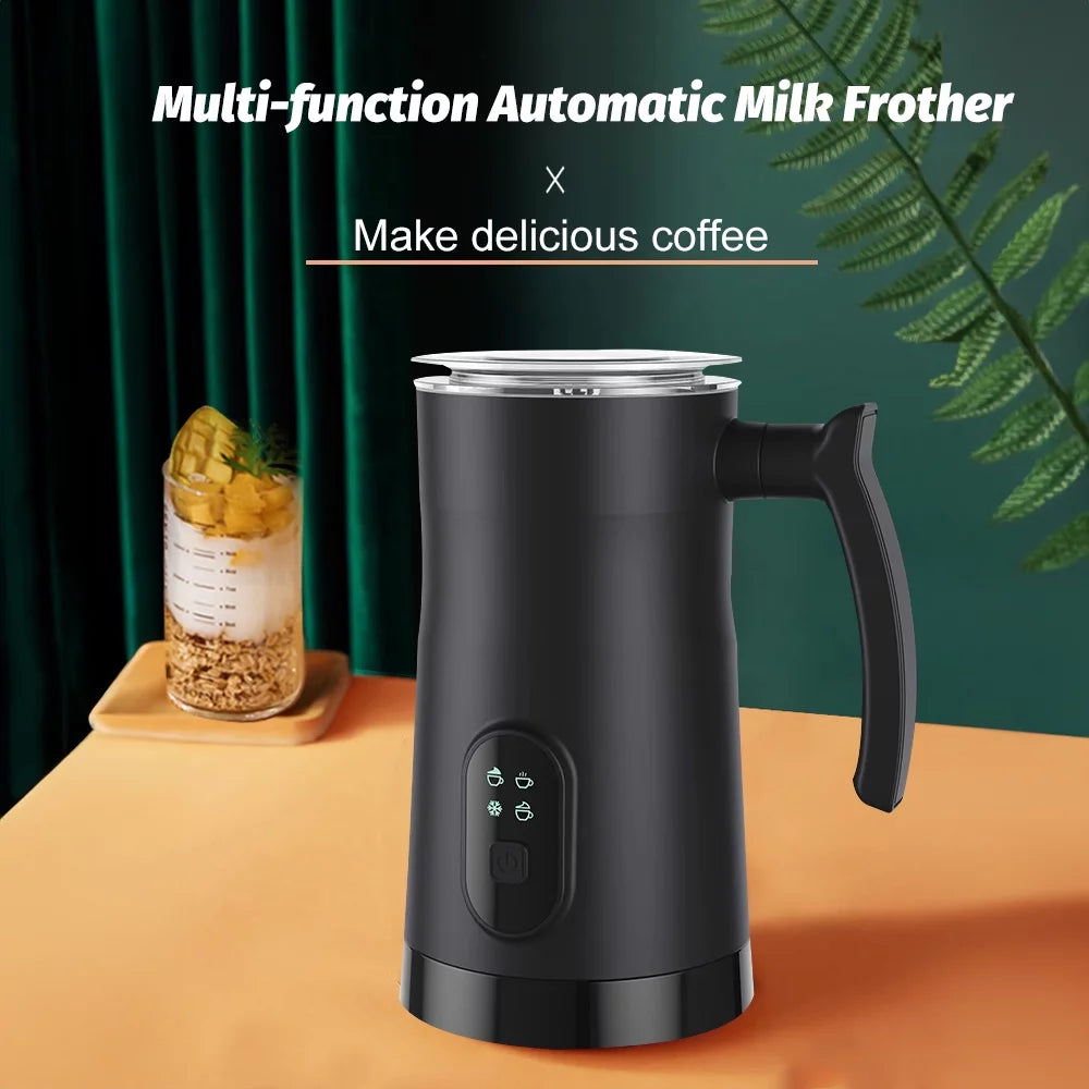 Electric Milk Frother Stainless Steel 4 in 1 400W 350ml E575