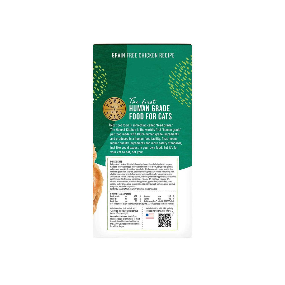 Chicken Grain-Free Dehydrated Cat Food Z885