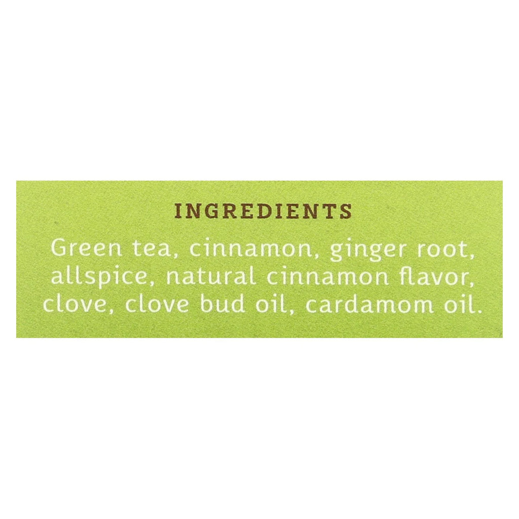 Chai Green Tea - Case Of 6 - 20 Bags J9158