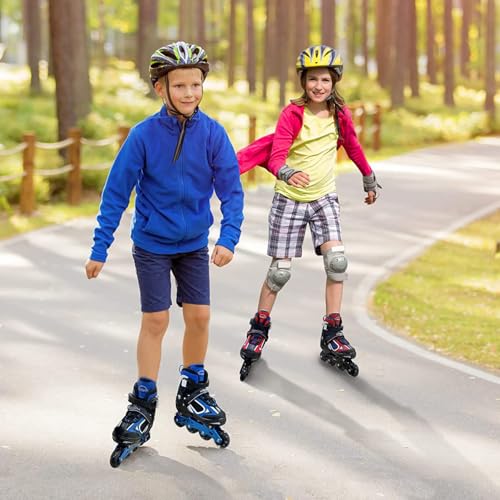 Adjustable Inline Skates with Light up Wheels R5438