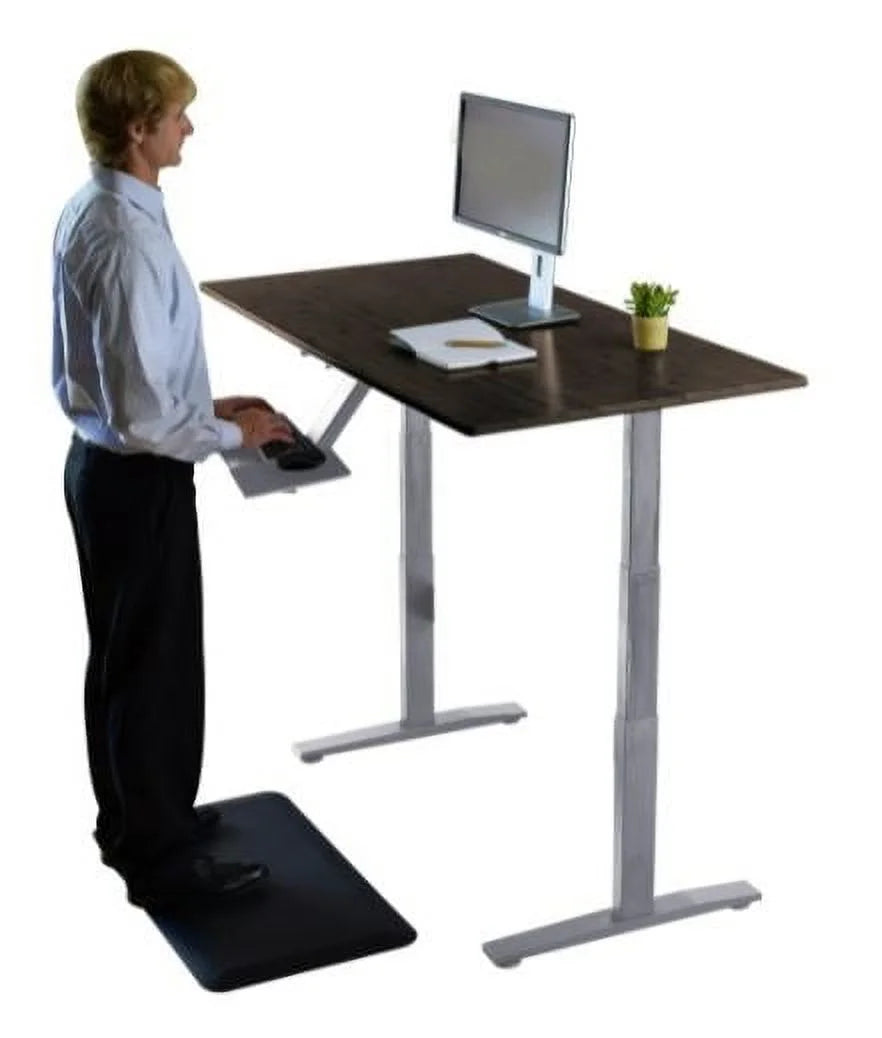 White 52 in. Adjustable Standing Desk R2361