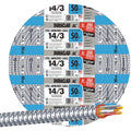 50 ft. 14/3 Solid Steel Armored AC Cable K5669