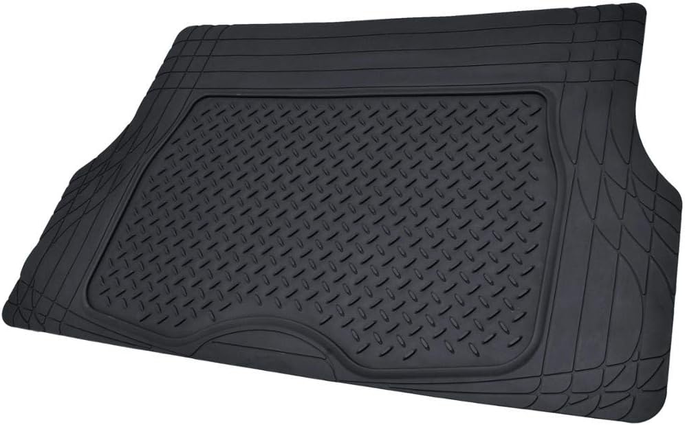 All Weather Rubber Car Floor Mats with Cargo Liner Full Set O271