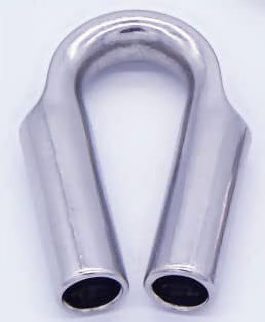 10-Pack 316 Stainless Steel Wire Rope Thimble G689