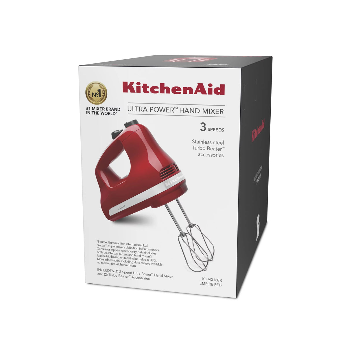 3 Speed Hand Mixer, Empire Red G969