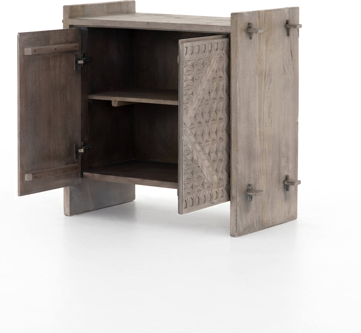 Aged Grey Small Sideboard D865914