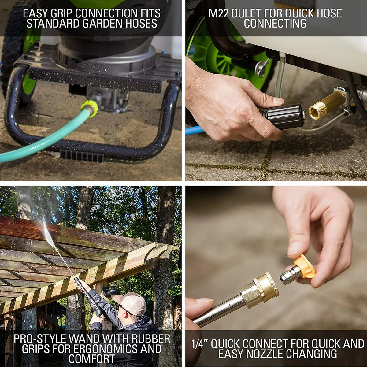 2300-PSI 14 Amp 2.3-GPM Brushless Pressure Washer O367