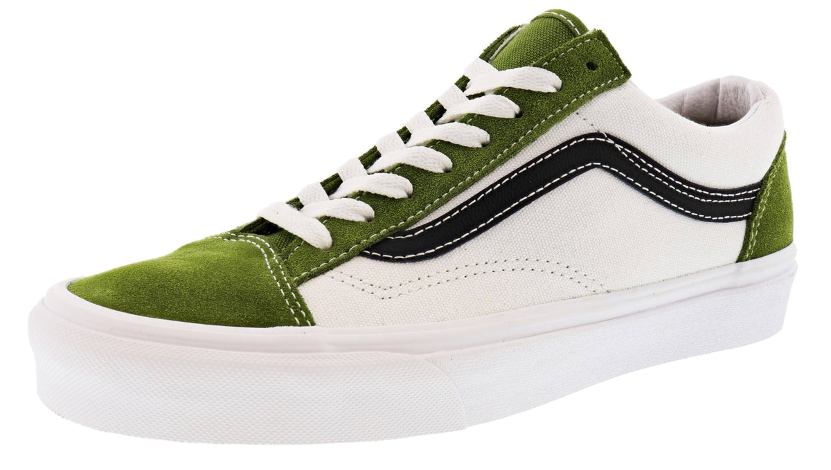 Green True White Skate Shoes I704