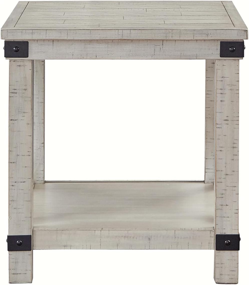 Whitewash Rectangular End Table M658729