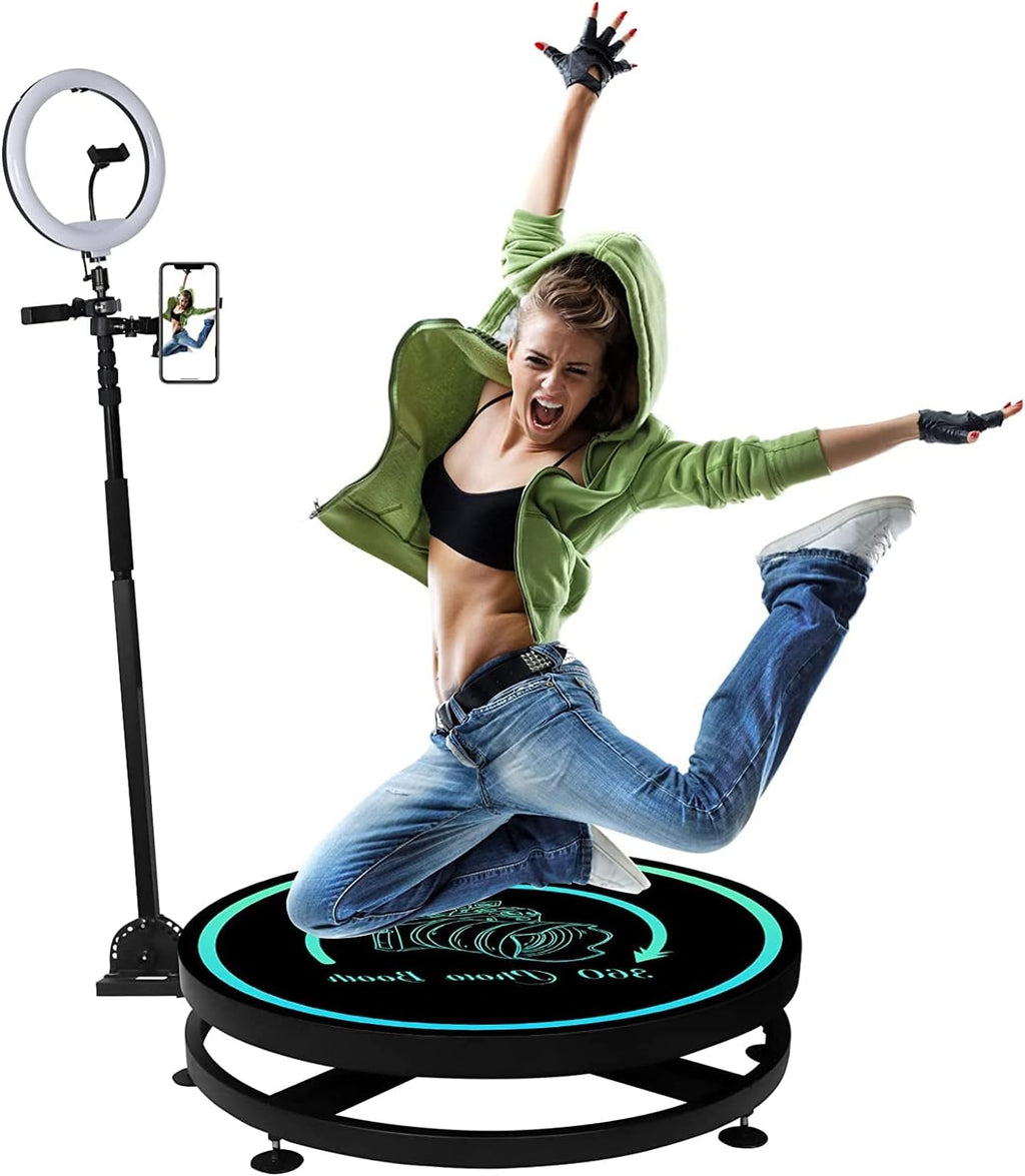 360 Photo Booth Machine with Ring Light Z34964