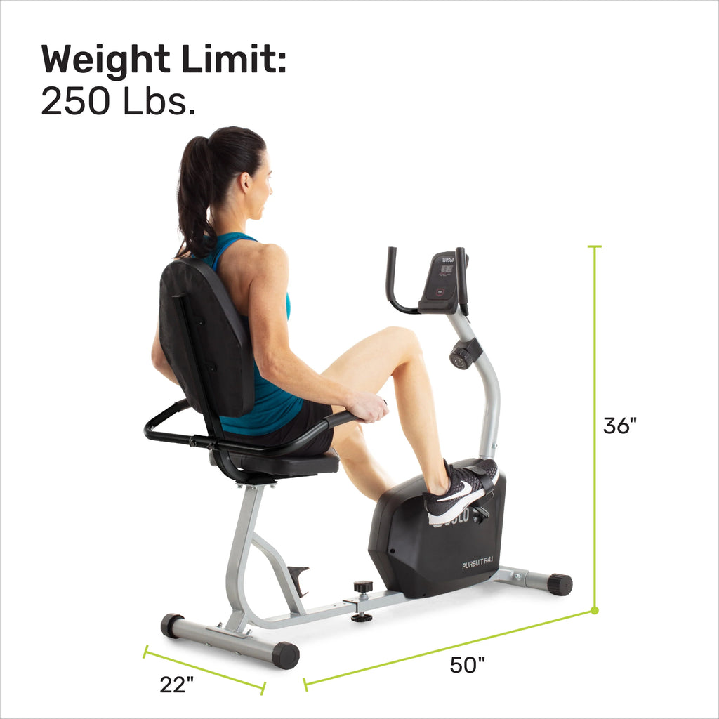 Recumbent Exercise Bike with Flywheel S66314
