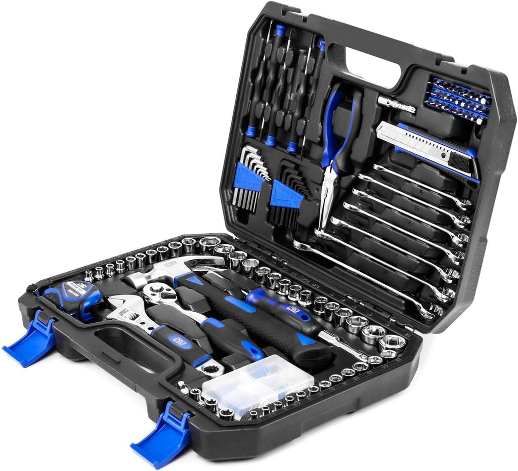 148-Piece Hand Tool Set with Toolbox Storage Case S111149